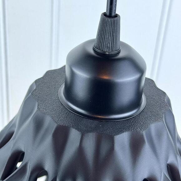 Geometric Pendant Light, Cone Pendant Lamp, Geometric Hanging Lamp - Picture 5 of 10